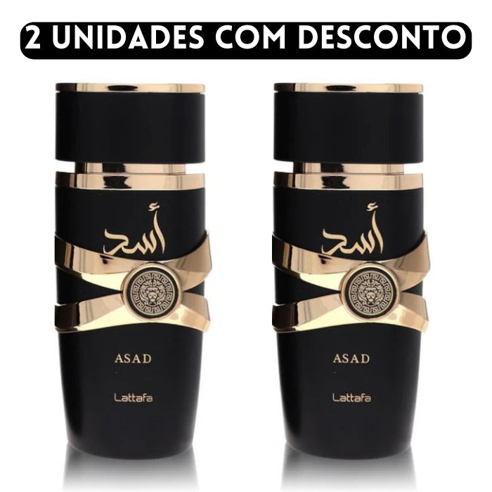 Exclusivo: Perfume Árabe Asad Lattafa (100ml) - (Leve 2 e Econmize) + Envio Grátis Hoje