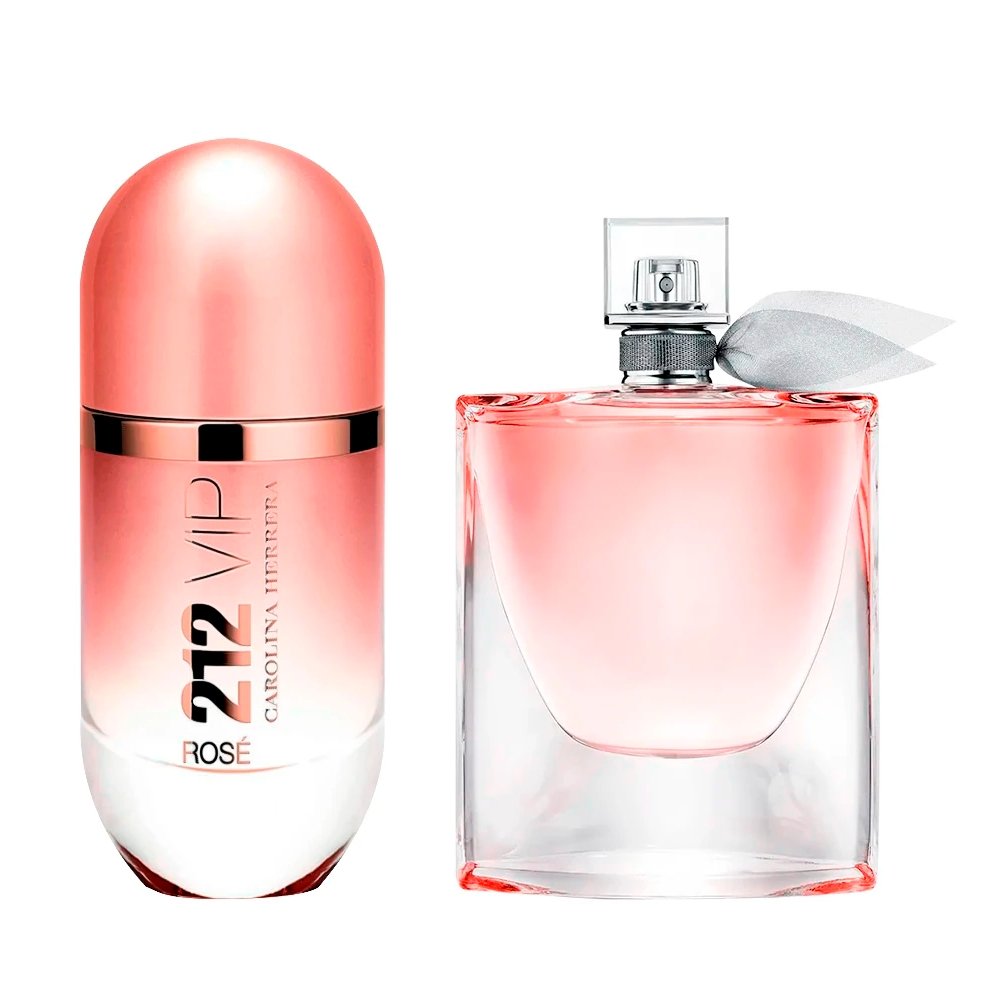 La Vie est Belle & 212 VIP Rosé (100ml cada)