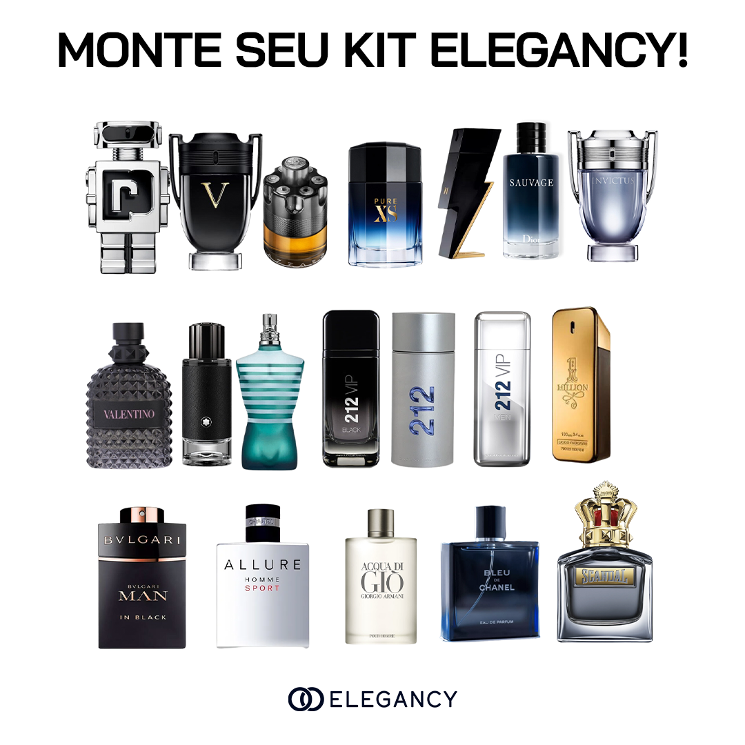 Monte Seu Kit - 2 Perfumes Masculinos [100mL]